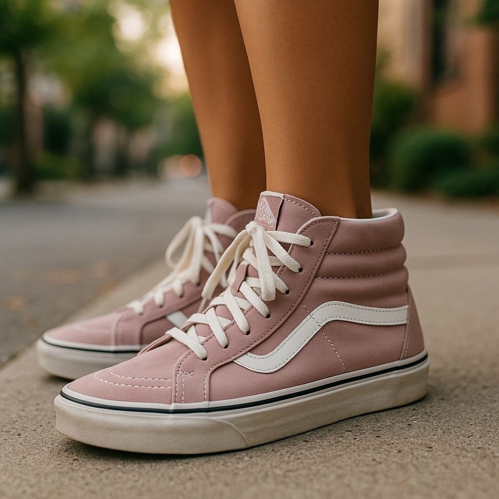 Vans Sk8-Hi Unisex sneakers Lavender size Womens 9.5